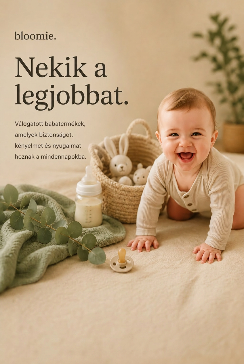Mosolygó baba — Bloomie babatermékek